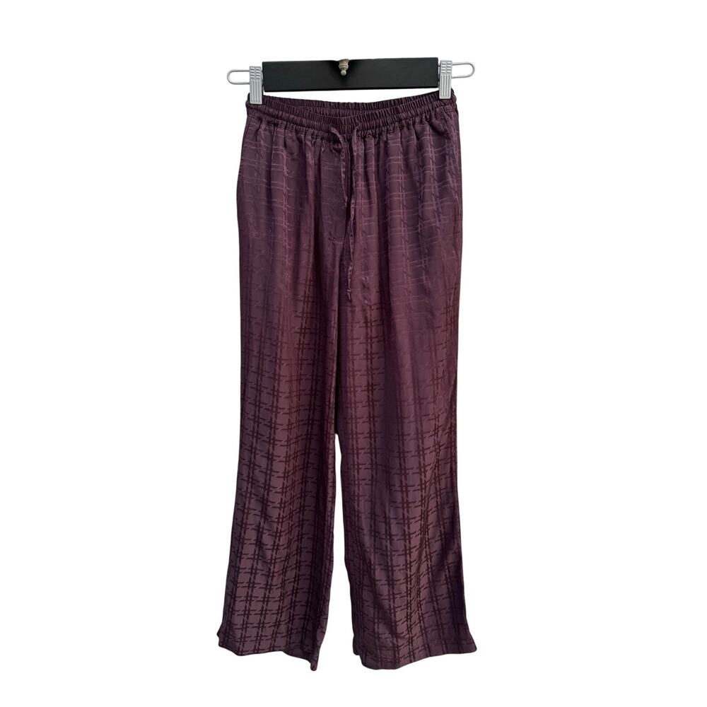 Birgitte Herskind Rita Pant Aubergine Pull On Pant 34 0 XS
